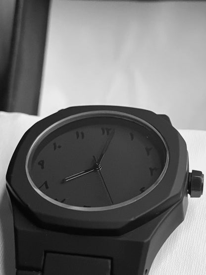 Aura watch 2025 New Arabic Aura Watch Black Modern Creative Design