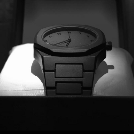 Aura watch 2025 New Arabic Aura Watch Black Modern Creative Design